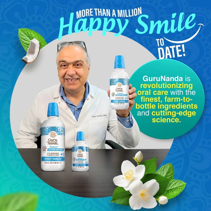 GuruNanda LLC β wholesale Mouthwash β Oxyburst Whitening Oral Rinse, Fresh Mint23