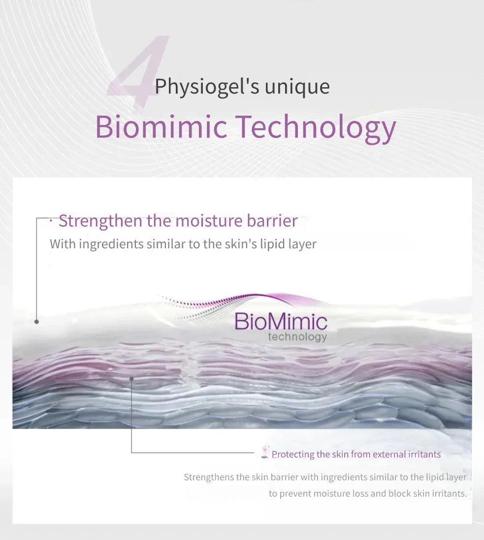 PHYSIOGEL Daily Moisture Therapy Hand Cream 50mL - BioMimic technology - English information