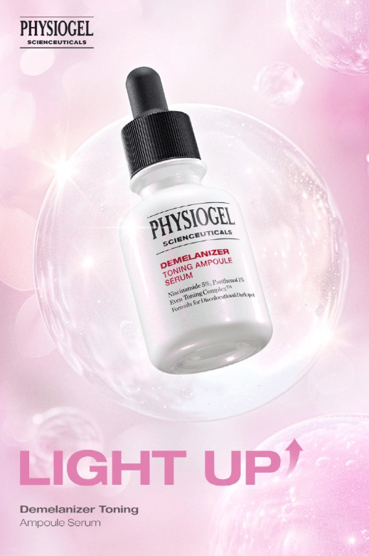 PHYSIOGEL Scienceuticals Demelanizer Toning Ampoule Serum 30ml - English Skin Seoul information panel 6