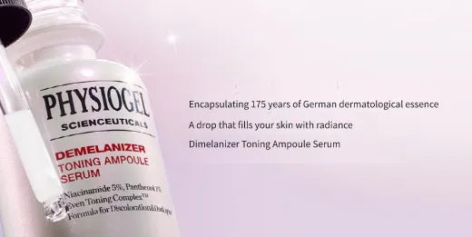 PHYSIOGEL Scienceuticals Demelanizer Toning Ampoule Serum 30ml - English Skin Seoul information panel 1