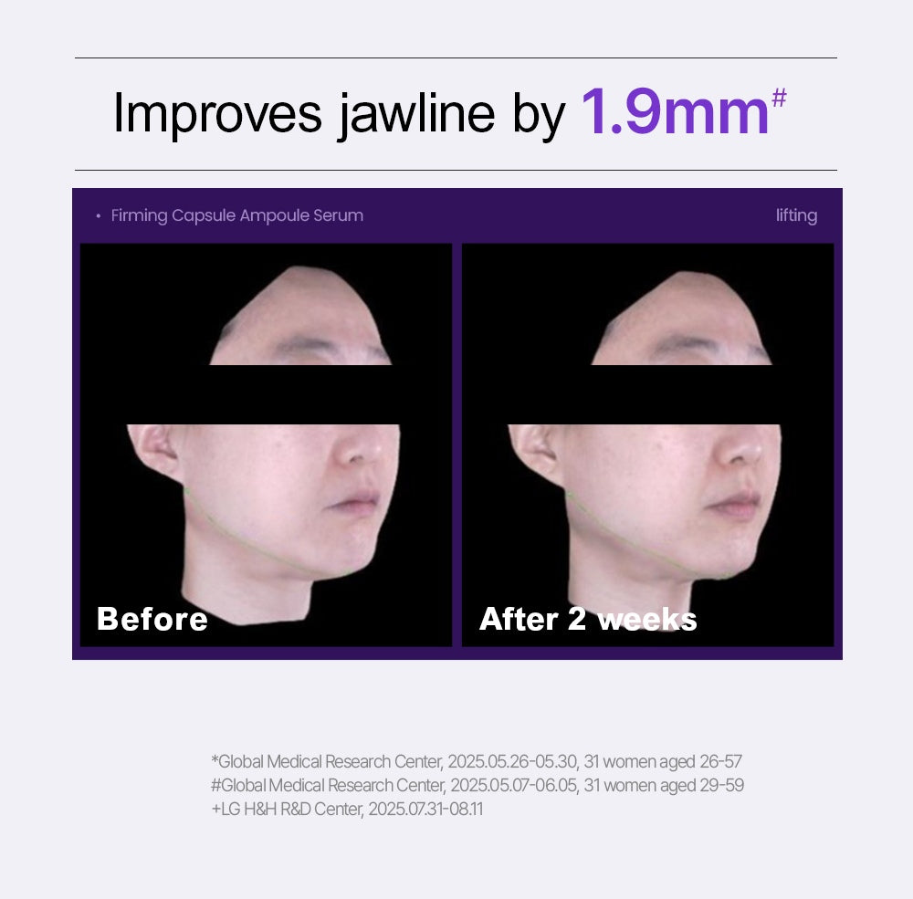 PHYSIOGEL capsule official jawline study with original study qualifications