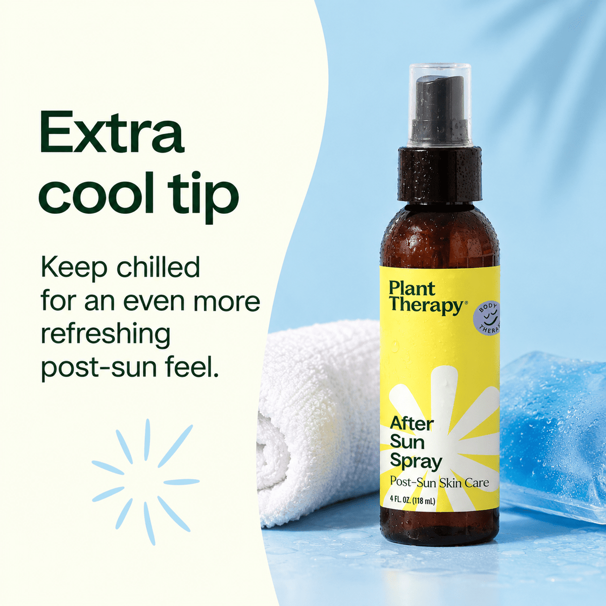 Plant Therapy After Sun Spray chilled cooling tip