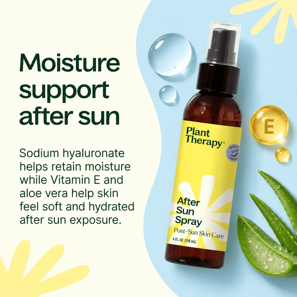 Plant Therapy After Sun Spray moisture support after sun exposure