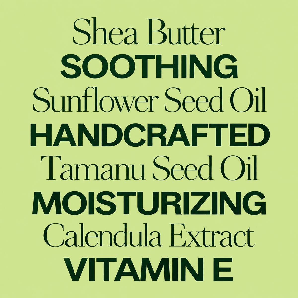 Plant Therapy Healing Balm key ingredient and moisturizing infographic