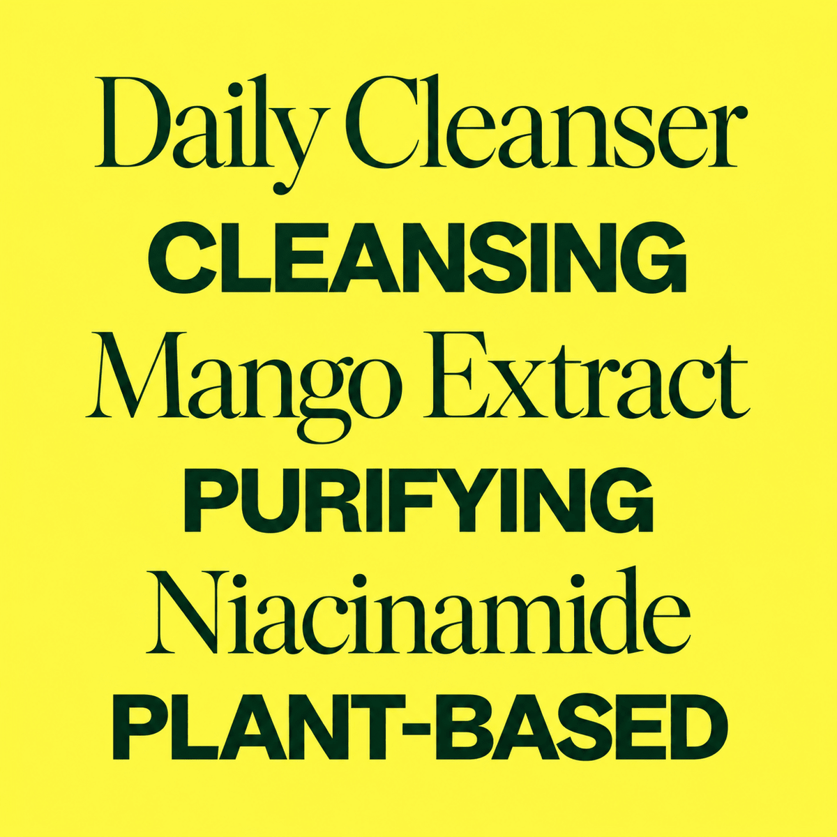 Plant Therapy Radiance Daily Cleanser cleansing mango extract niacinamide