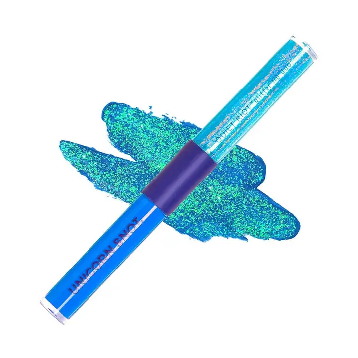 Unicorn Snot Quiet Riot Glitter Lip Duo Blue-Dream