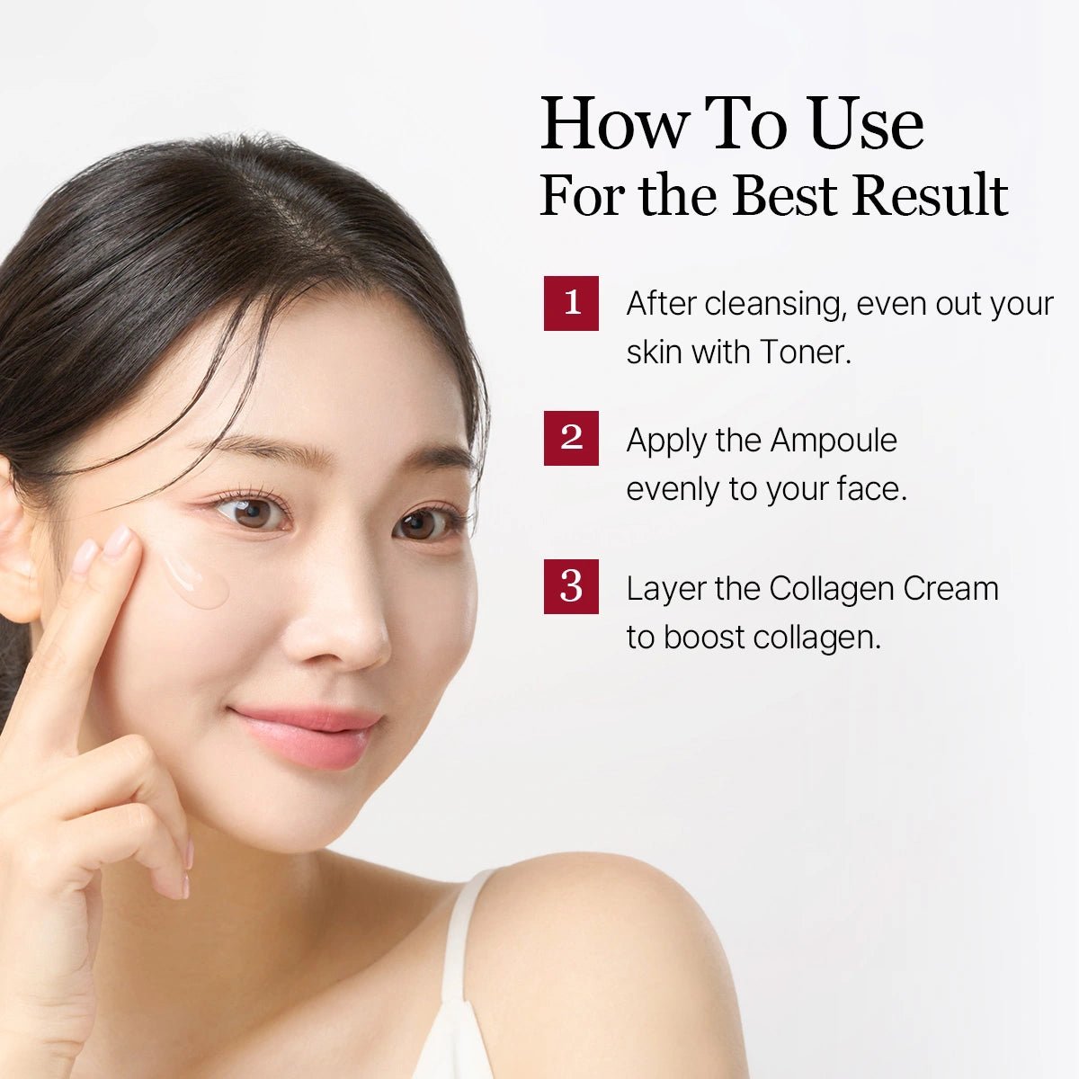 Camellia Deep Collagen Firming Ampoule official product infographic 7