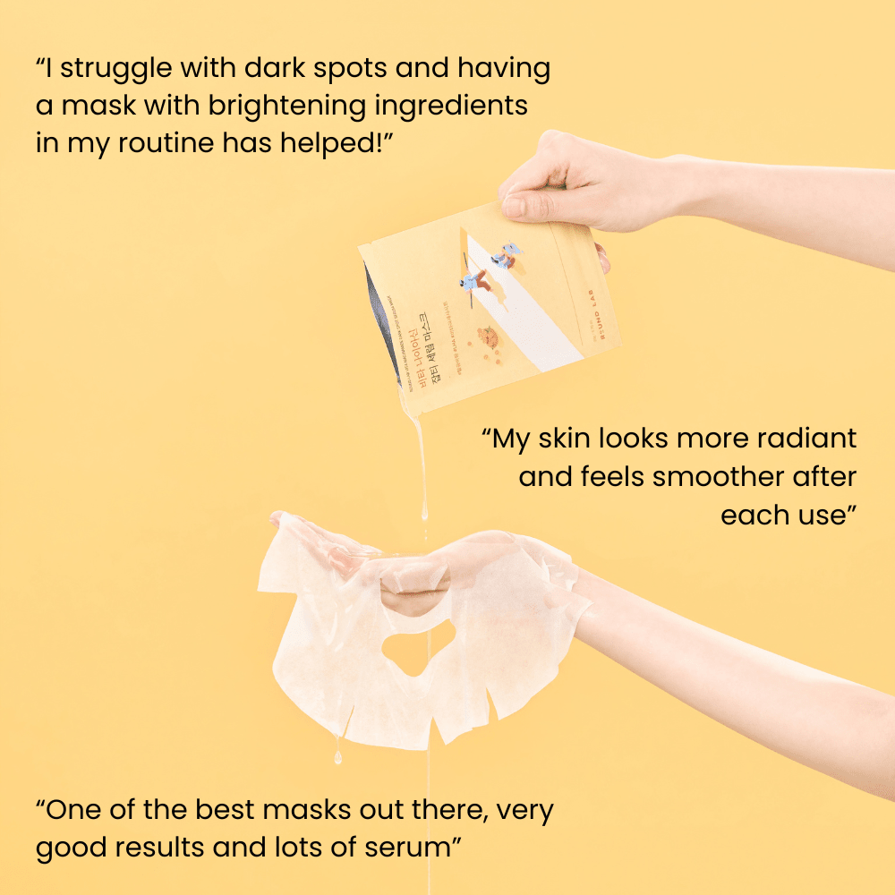 Vita Niacinamide Dark Spot Serum Mask official product infographic 7