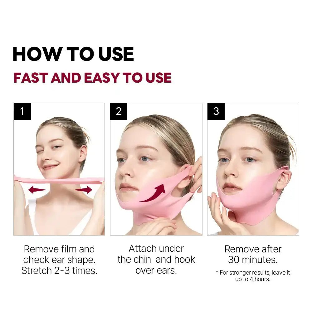 Camellia Deep Collagen V Lifting Gel Mask official product infographic 3