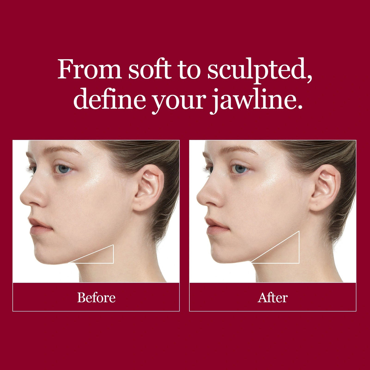 Camellia Deep Collagen V Lifting Gel Mask official product infographic 4