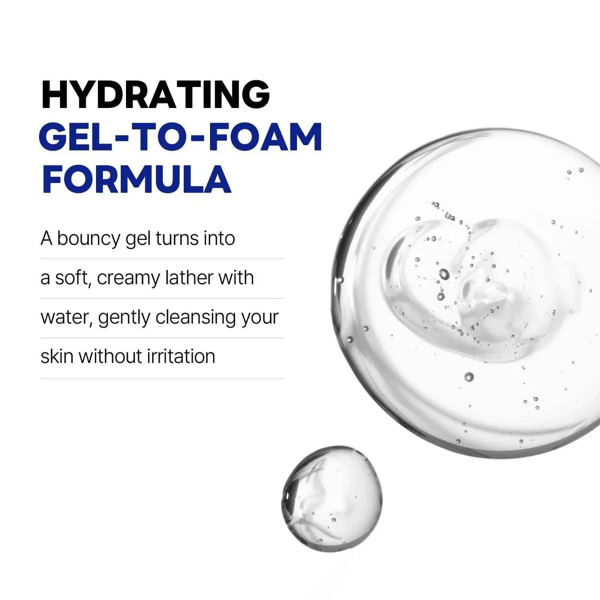 ROUND LAB Gel-to-Foam Cleanser 150ml official product gallery infographic 2