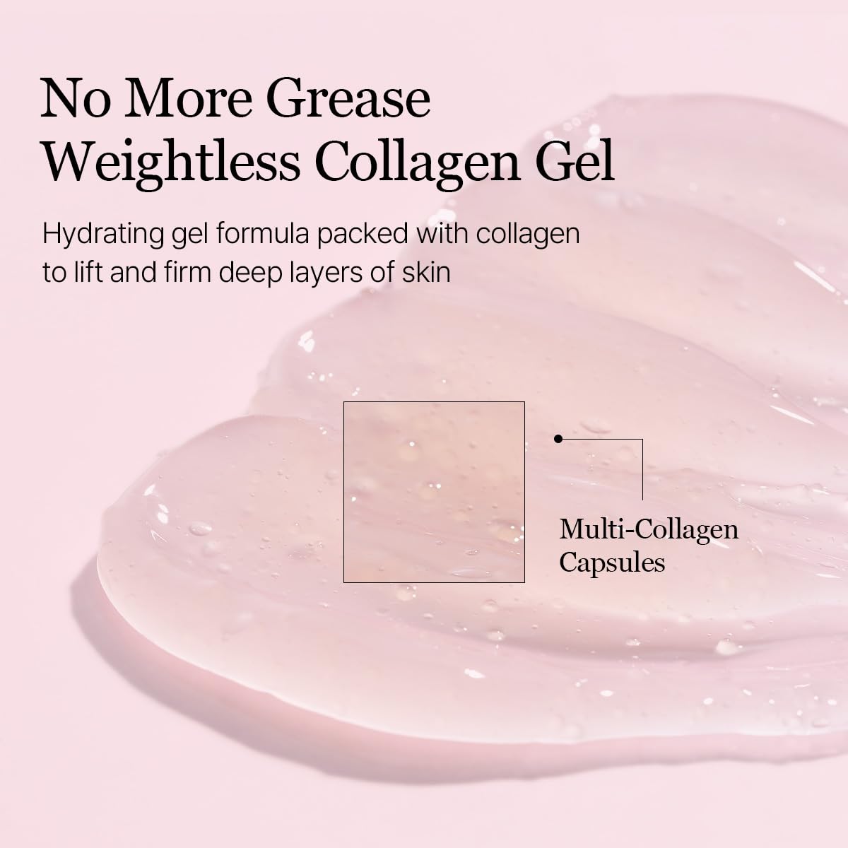 ROUND LAB Camellia Deep Collagen Firming Cream 50 ml, collagen gel texture