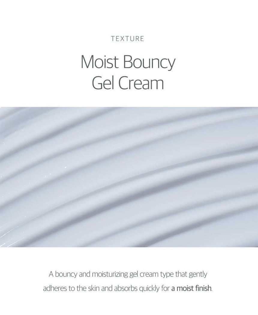 ROUND LAB For Men Birch Juice Moisturizing Cream 75ml - original gel cream texture infographic