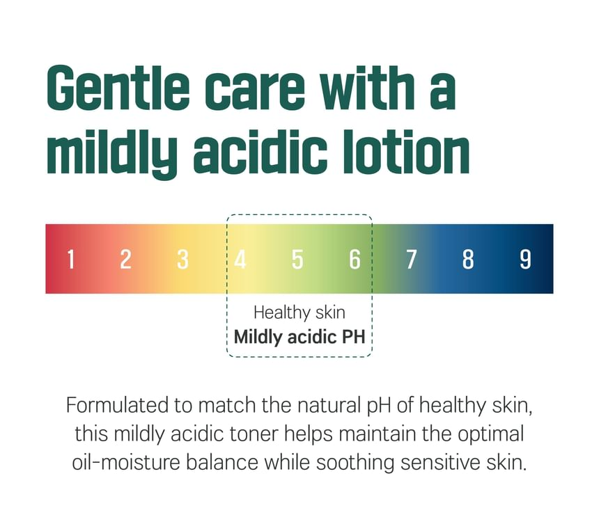 ROUND LAB For Men Pine Calming Cica Lotion β mildly acidic ph (YesStyle source)