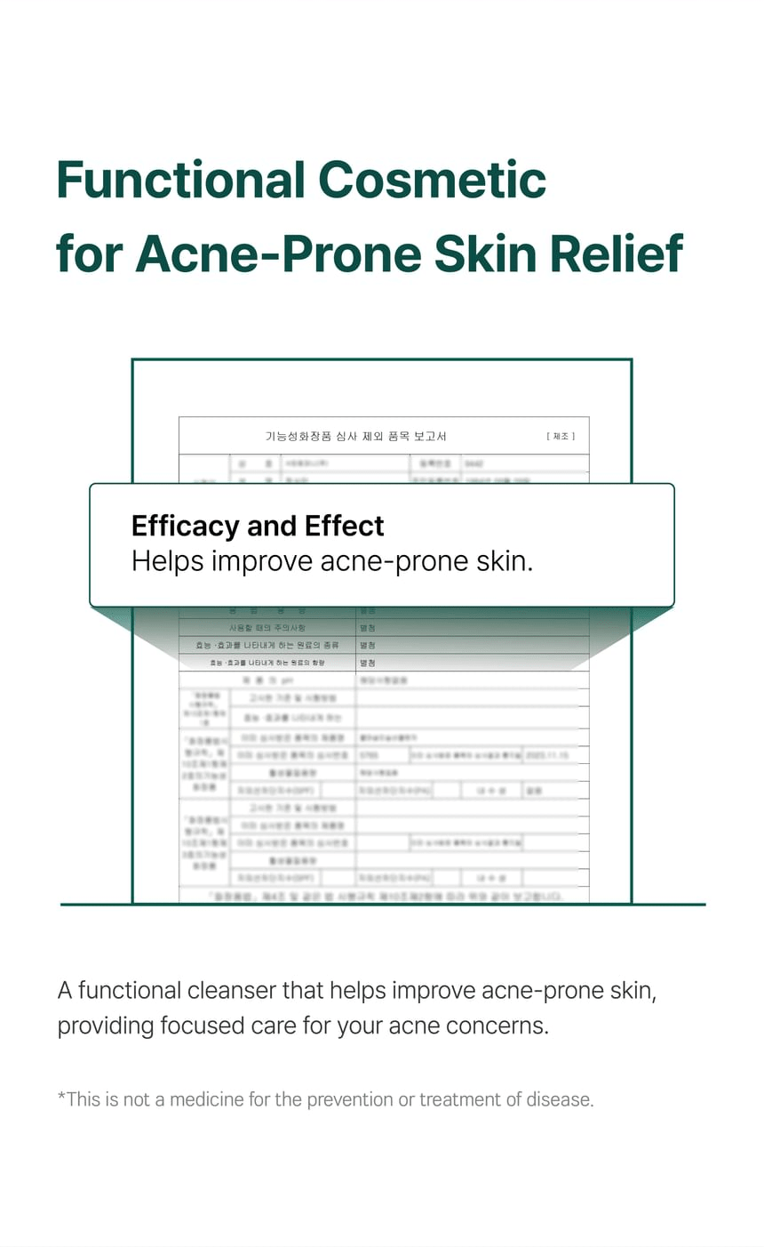 ROUND LAB Pine Cica Deep Pore Clay Mask Cleanser 150ml, original YesStyle acne prone skin relief panel