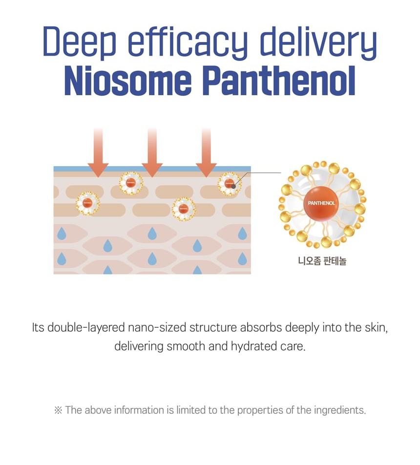 ROUND LAB Soybean Panthenol Cleansing Oil 200ml, original YesStyle niosome panthenol information panel