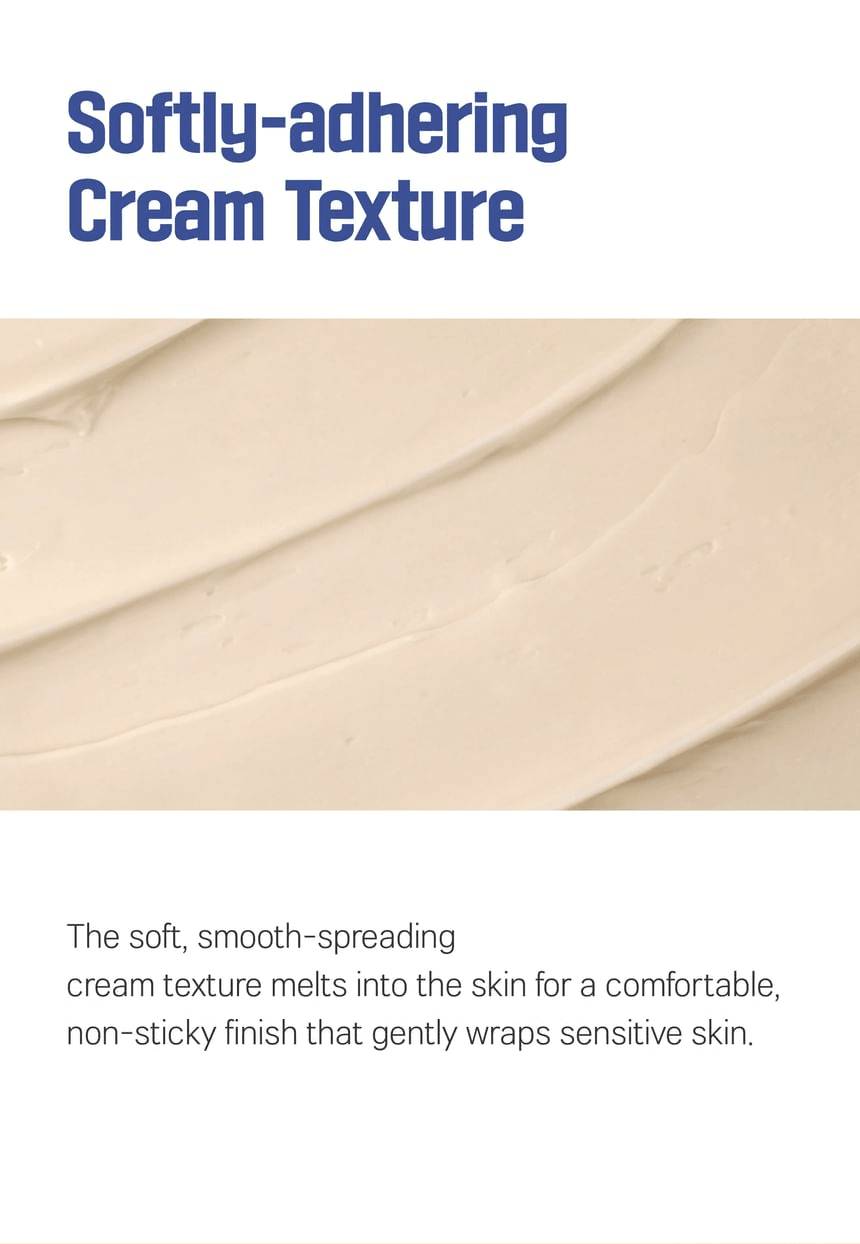 ROUND LAB Soybean QLA Barrier Cream 80ml, original YesStyle cream texture information panel