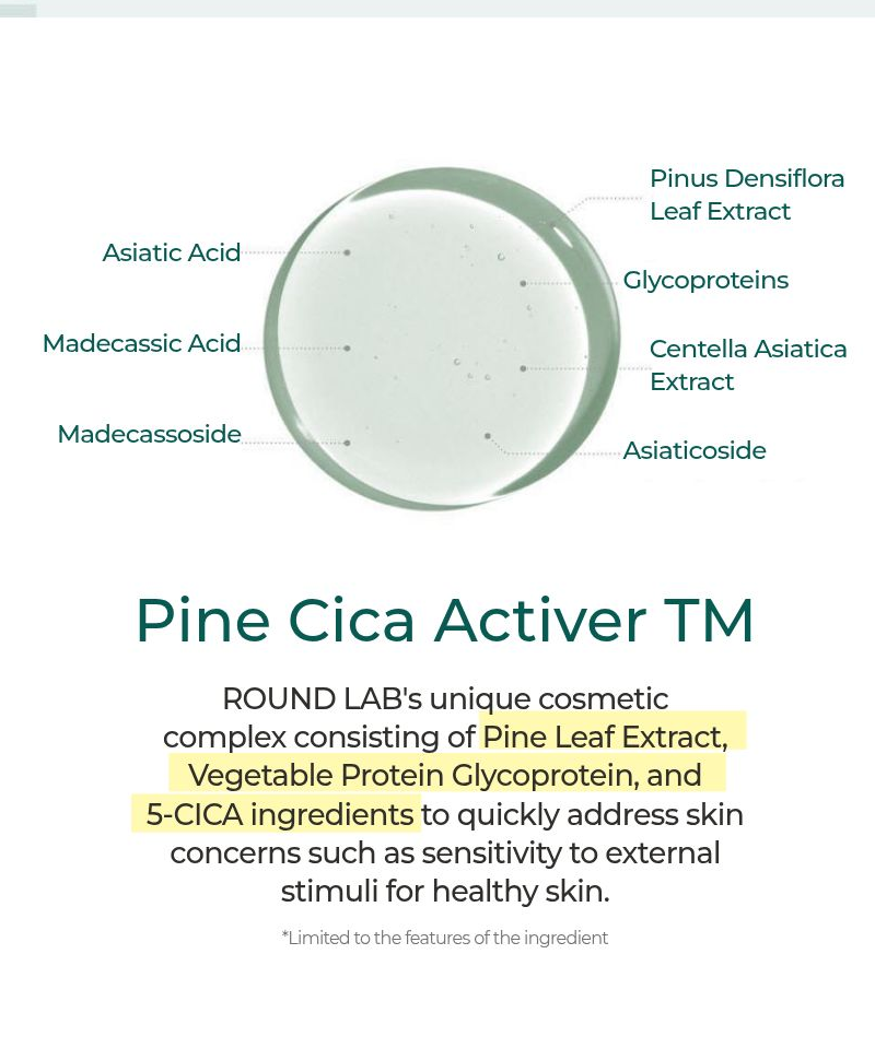 ROUND LAB Pine Calming Cica Body Mist 150ml β pine cica complex β Olive Young