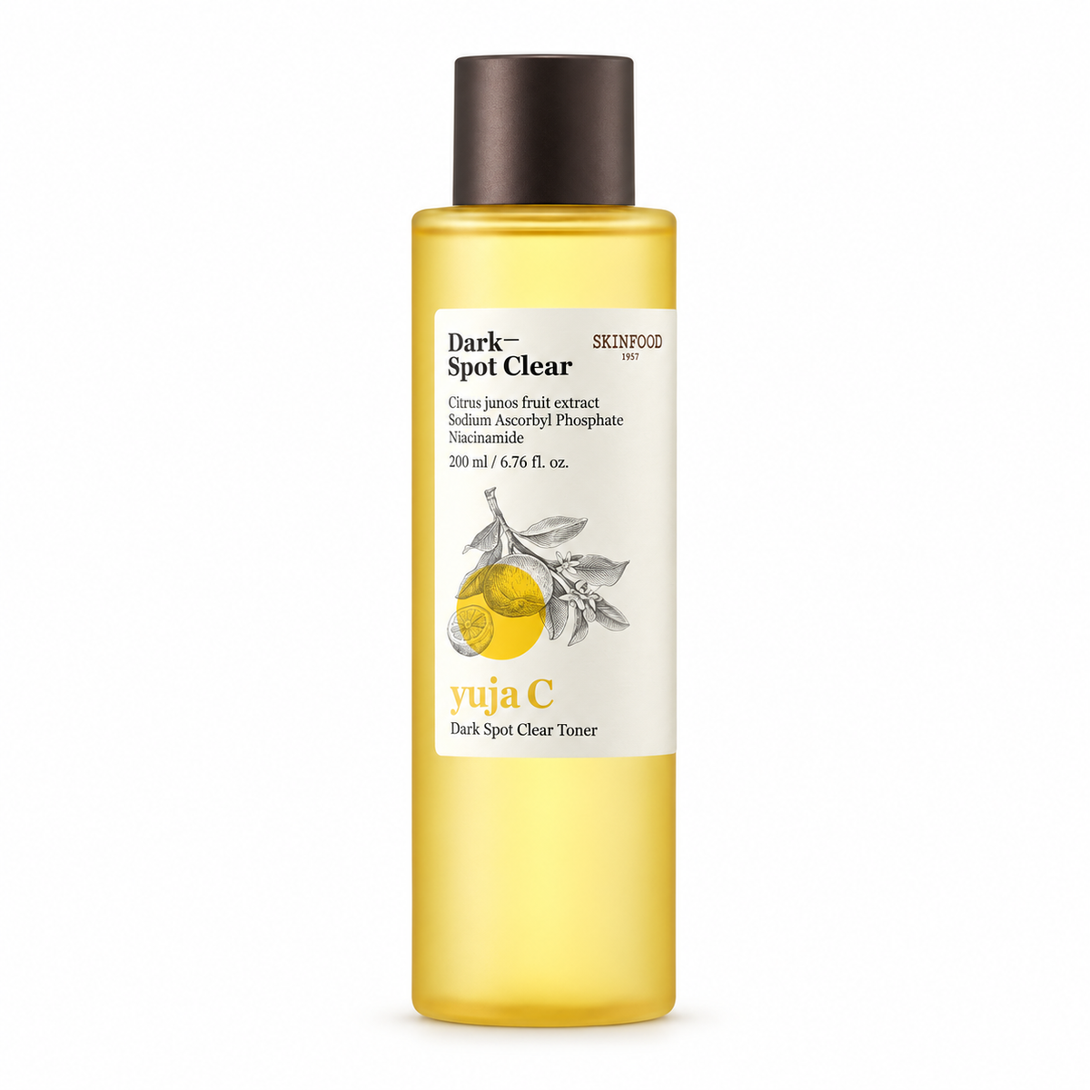 SKINFOOD Yuja C Dark Spot Clear Toner 200mL