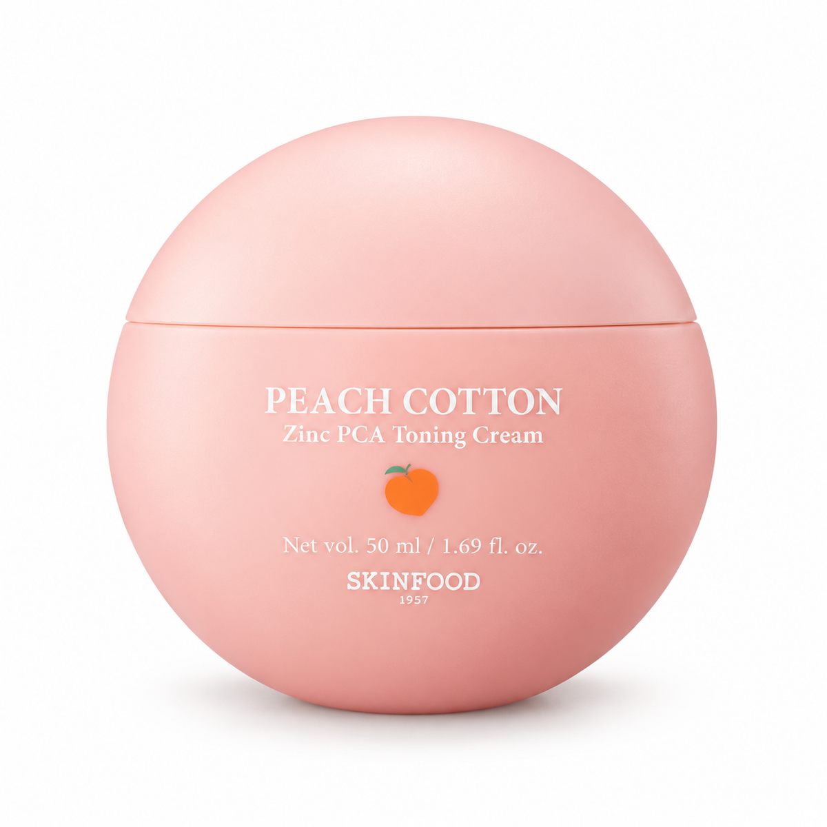 SKINFOOD Peach Cotton Zinc PCA Toning Cream 50mL