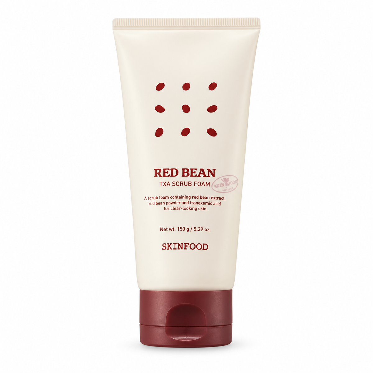 SKINFOOD Red Bean TXA Scrub Foam 150g