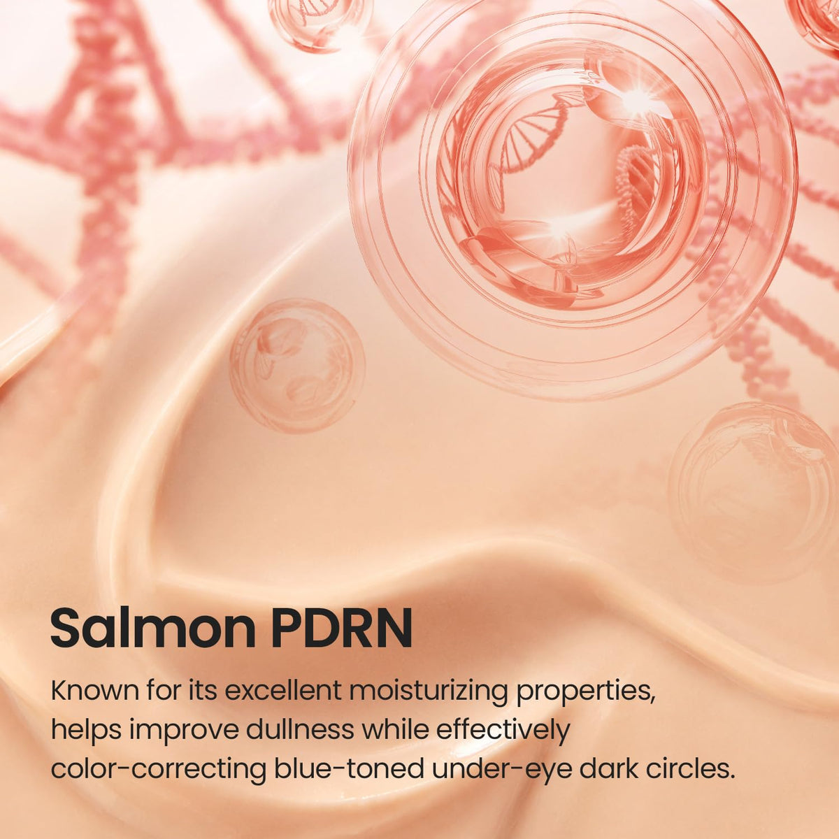 SKINFOOD Salmon Darkcircle Concealer Cream - Salmon PDRN moisturizing ingredient information