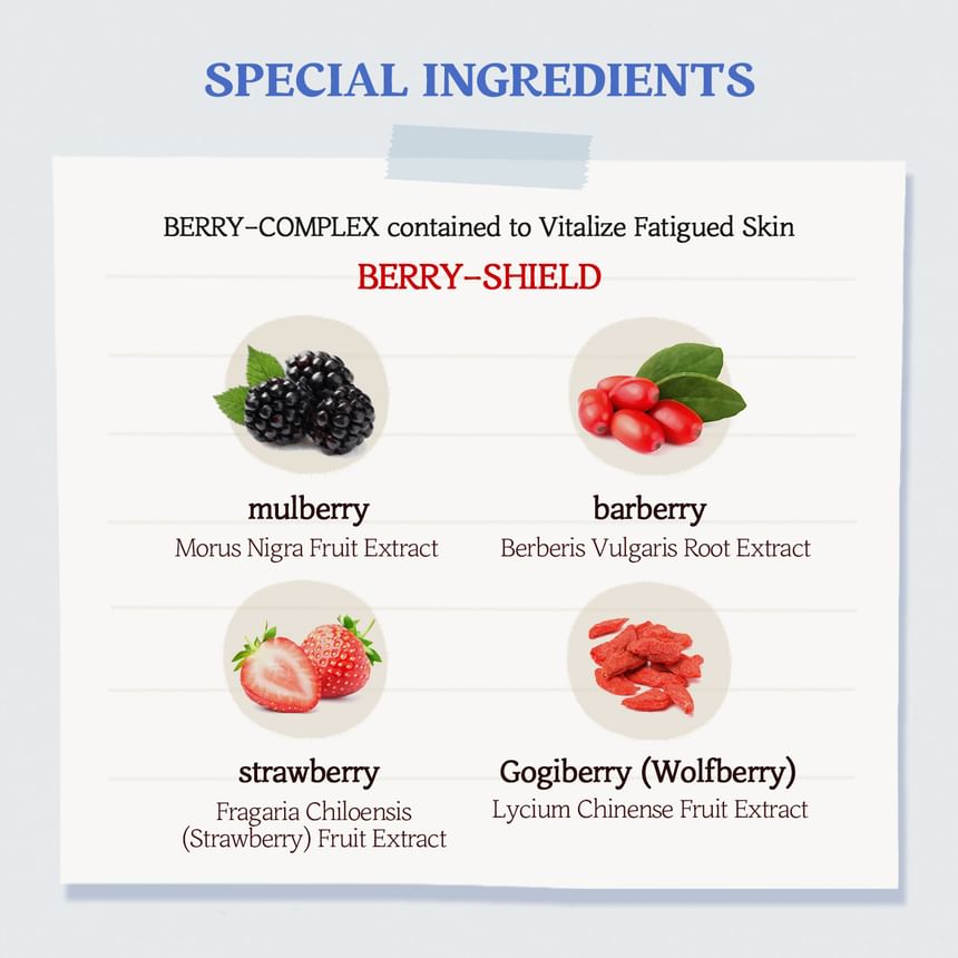 SKINFOOD Berry Moisturizing Sun Cream 50mL - Berry complex