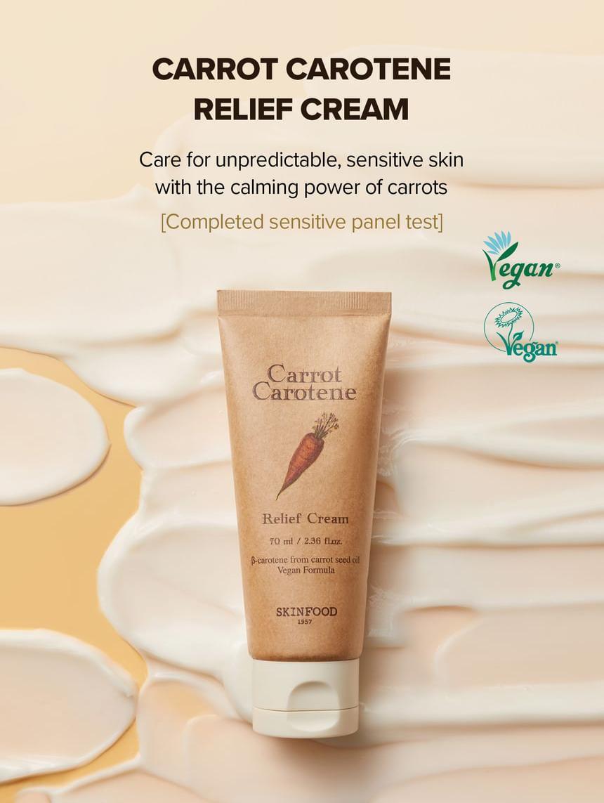 SKINFOOD Carrot Carotene Relief Cream 70mL - Product overview