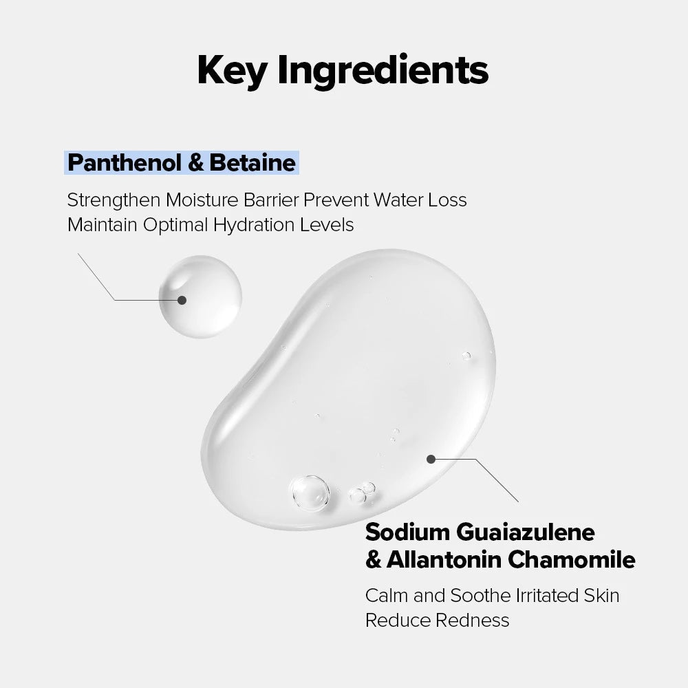 SKINFOOD Blue Chamomile Hyaluronic Ampoule - Key ingredients