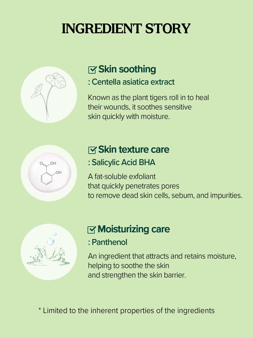 SKINFOOD Shine Muscat Cica Daily Mask 30 Sheets - Shine Muscat Cica Daily Mask English ingredient story centella salicylic acid and panthenol