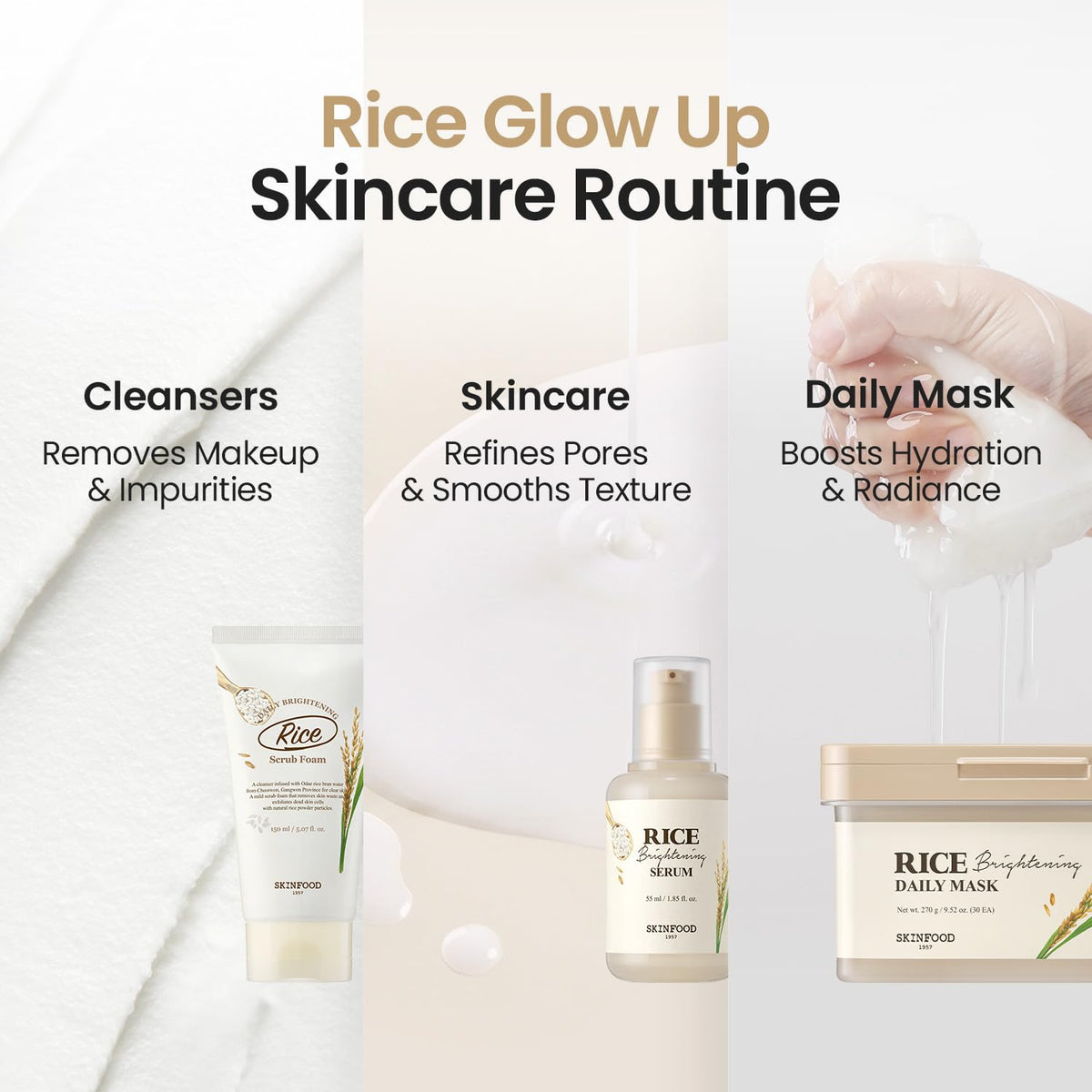 SKINFOOD Rice Brightening Cream 60mL - SKINFOOD Rice Cream Amazon gallery panel 7