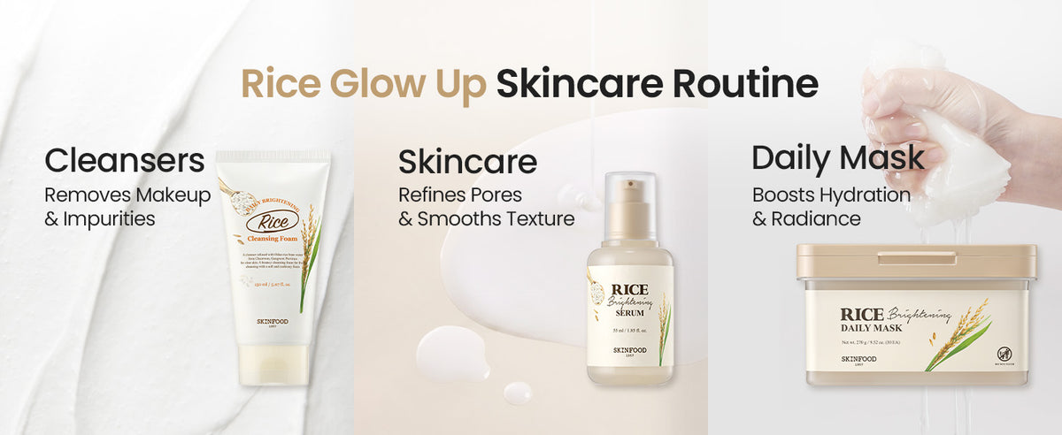 SKINFOOD Rice Brightening Serum 55mL - SKINFOOD Rice Serum Amazon aplus panel 7