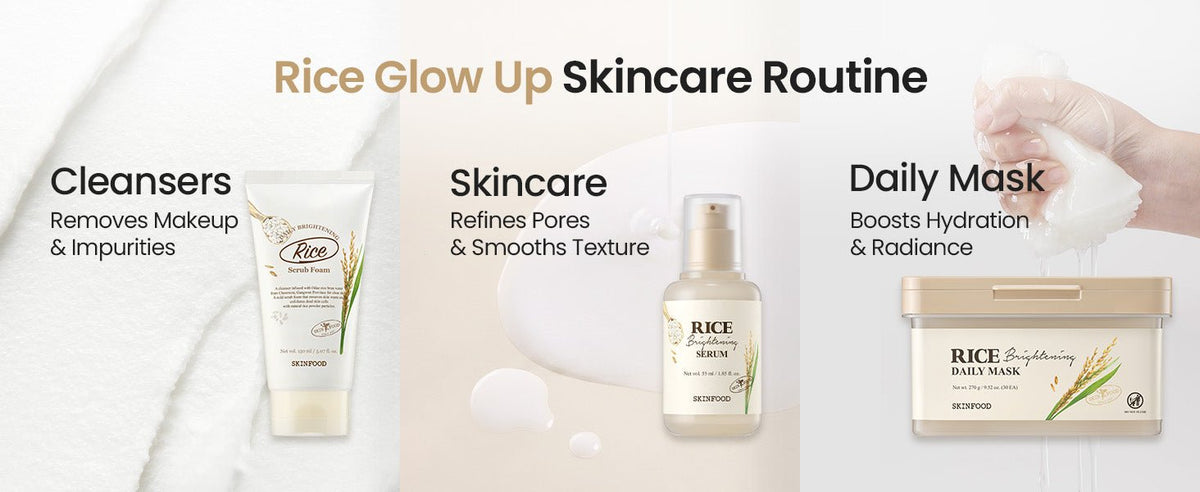 SKINFOOD Rice Brightening Toner 160mL - Amazon aplus panel 6
