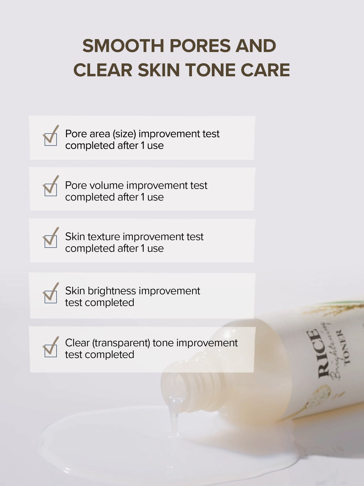 SKINFOOD Rice Brightening Toner 160mL - AU full supporting gallery panel 2