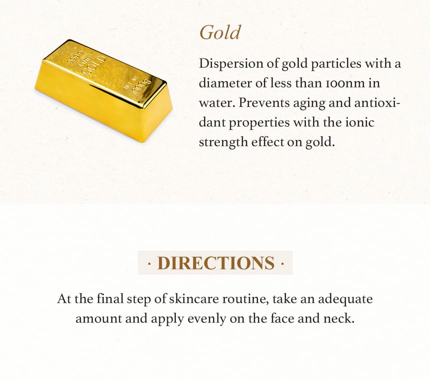 SKINFOOD Gold Caviar EX Cream 50mL - Gold Caviar EX Cream gold ingredient and directions