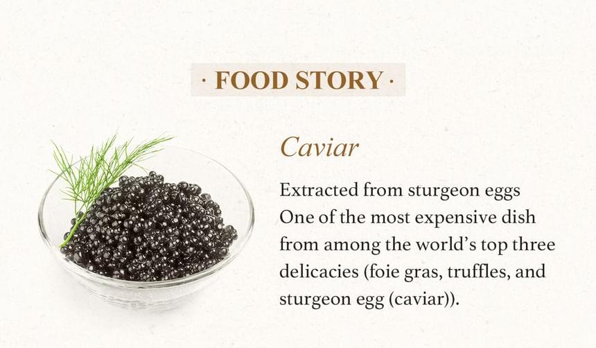SKINFOOD Gold Caviar EX Serum caviar ingredient story