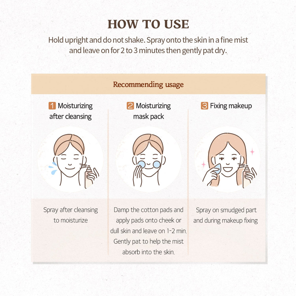 SKINFOOD royal honey propolis mist English product information panel 4
