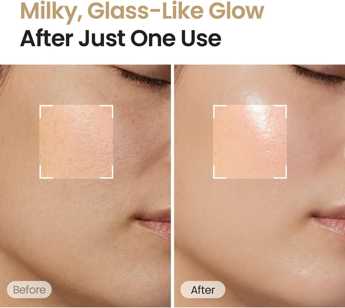 Rice Brightening Toner glow illustration