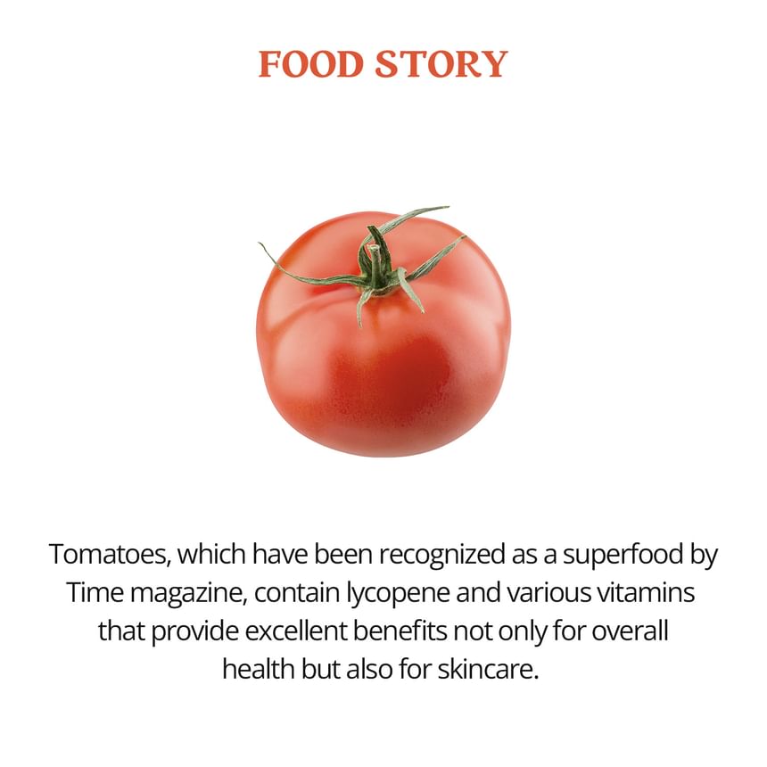 SKINFOOD Tomato Tone Up Sun Cream 50mL - Tomato ingredient story