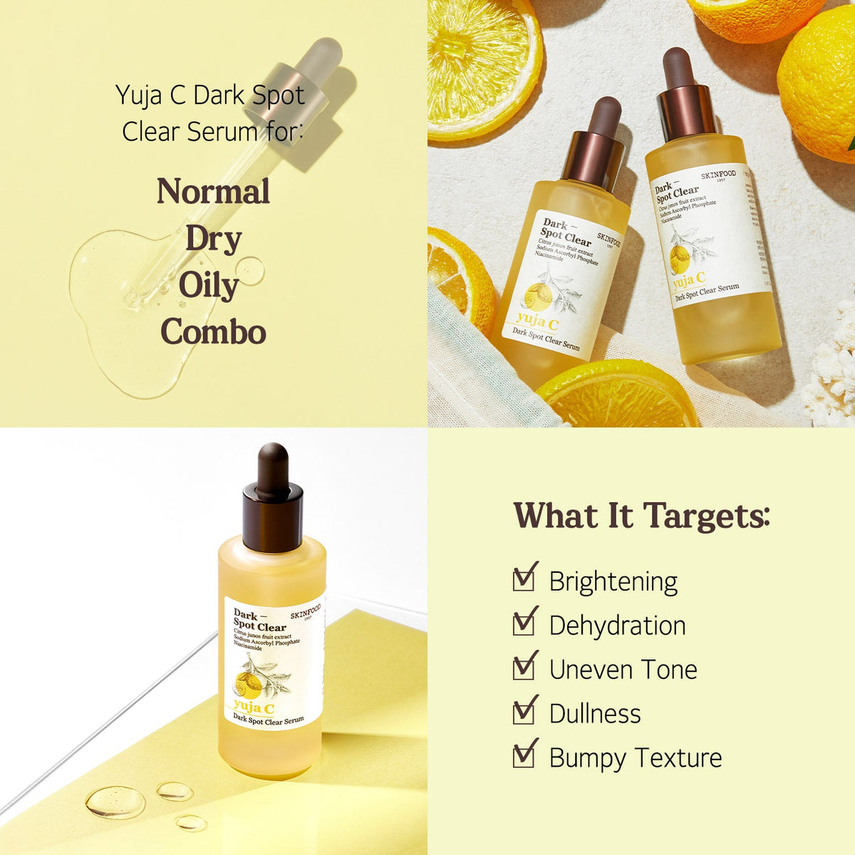 SKINFOOD yuja c serum English product information panel 2