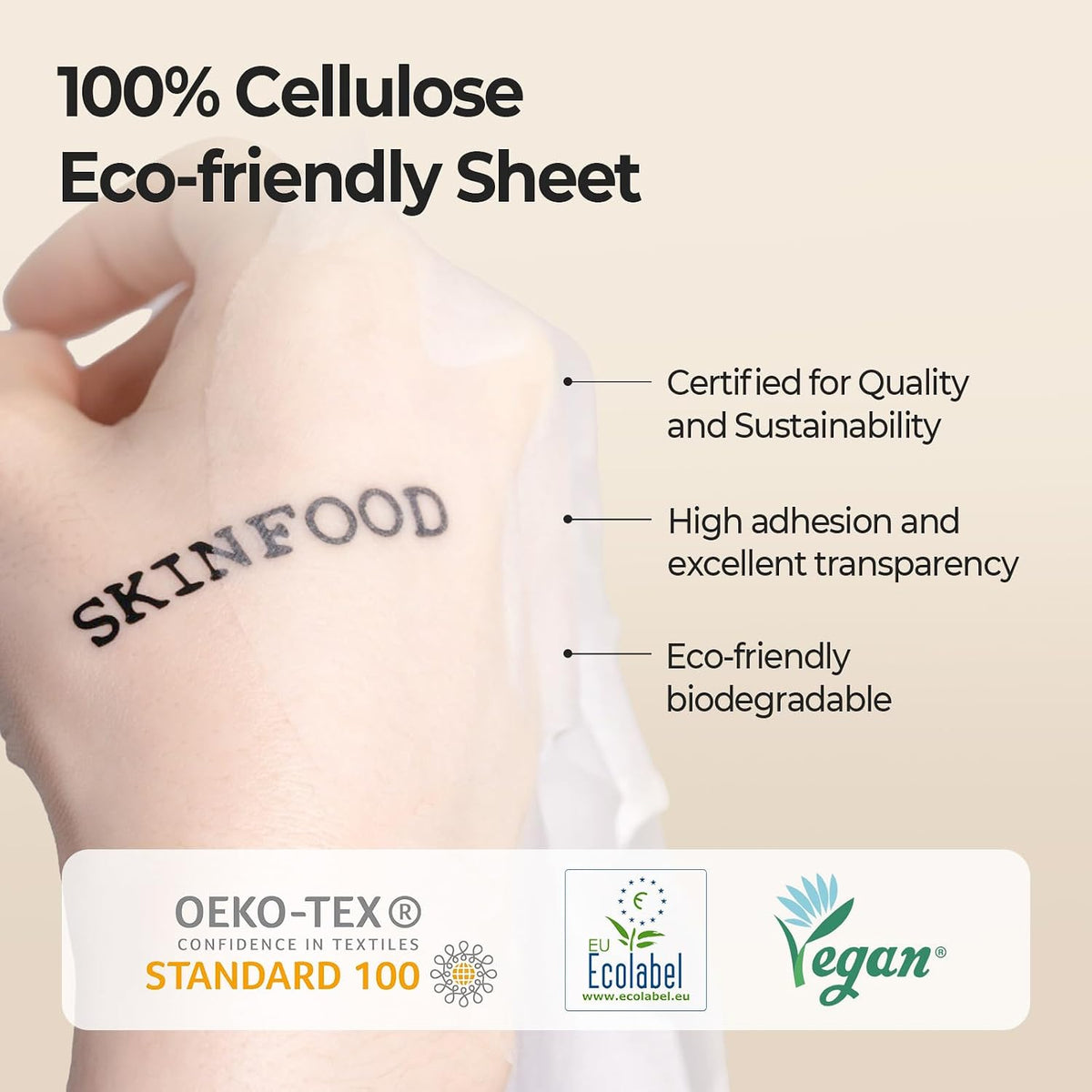 SKINFOOD Yuja C Vita Daily Mask English cellulose sheet material