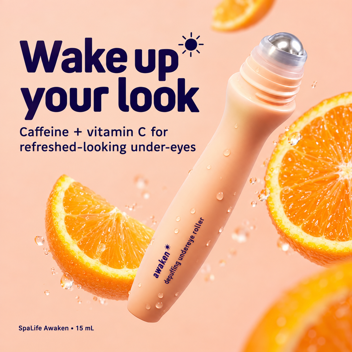 SpaLife Awaken eye serum roller: refresh