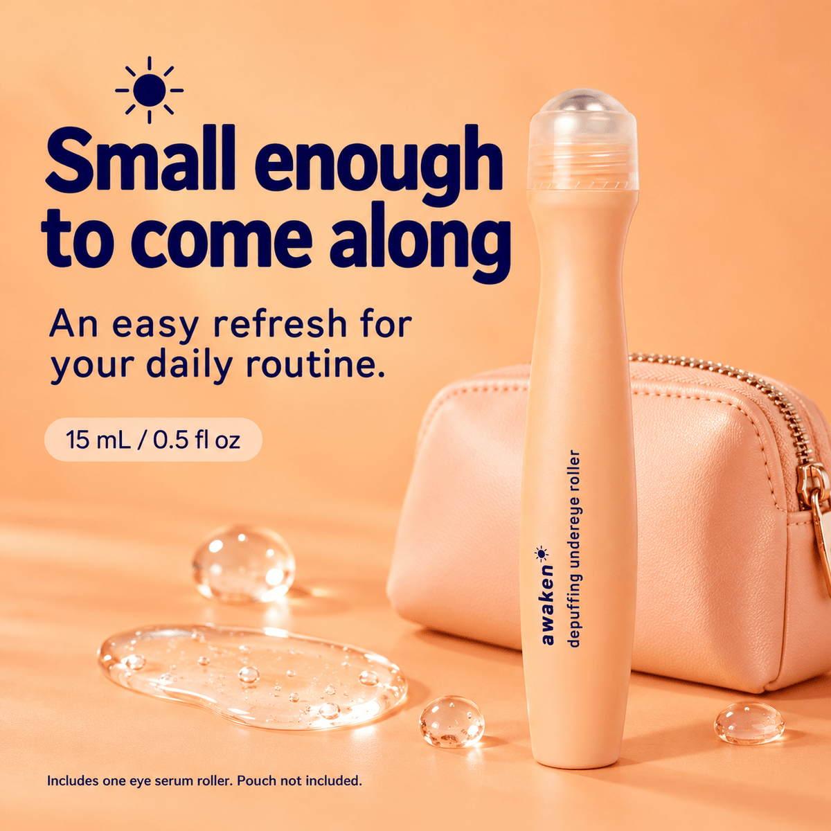 SpaLife Awaken eye serum roller: portable