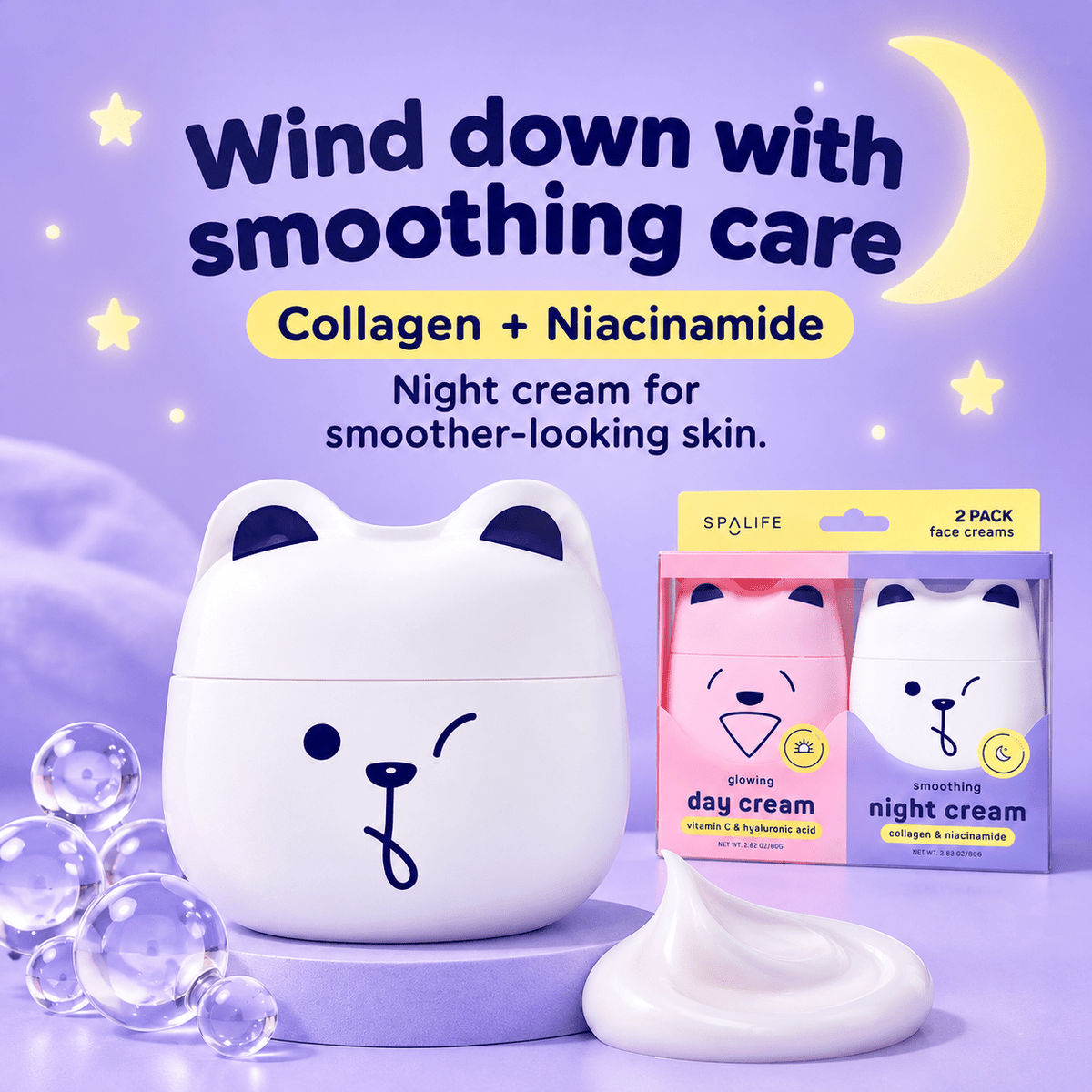 SpaLife Day and Night Cream Duo product information 3