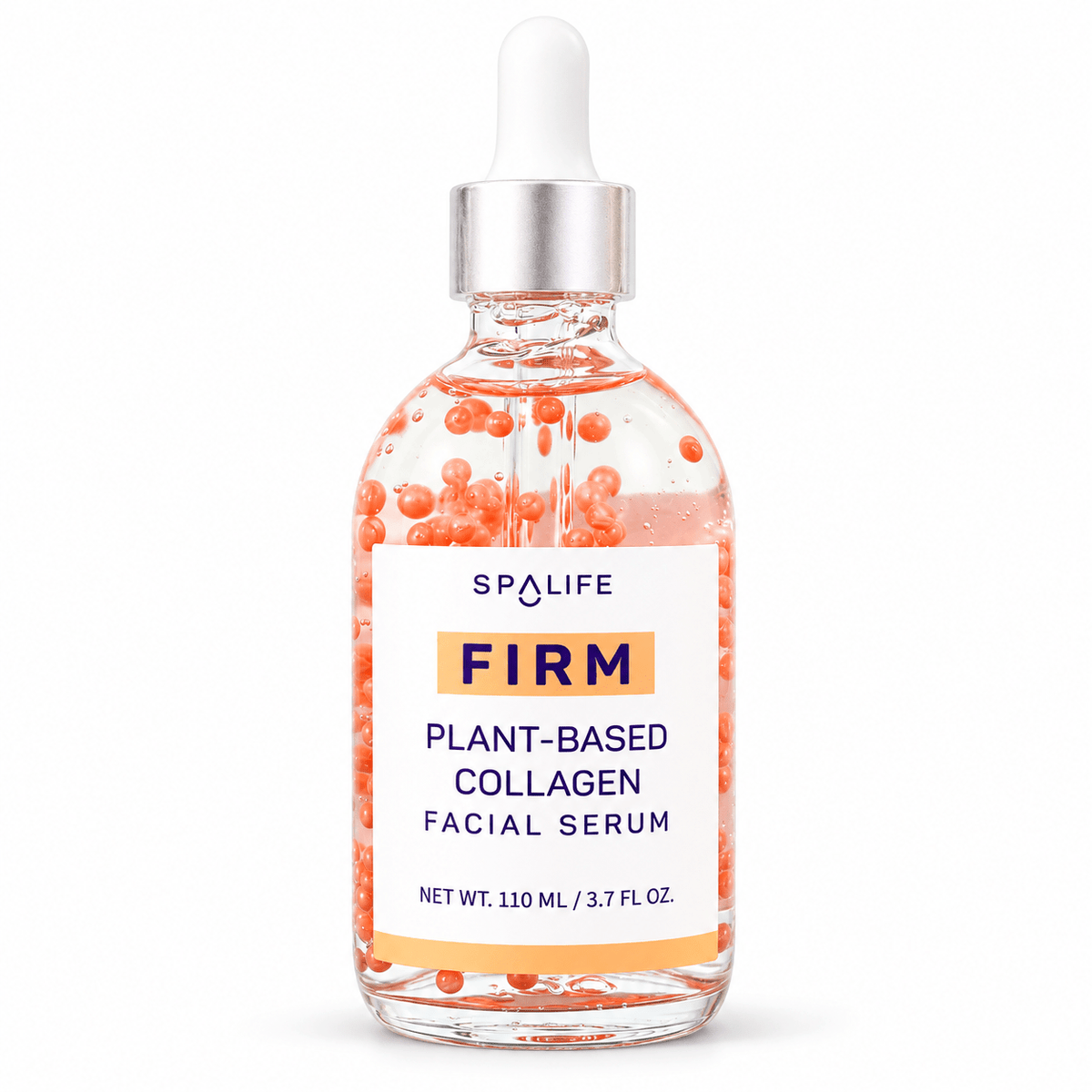 SpaLife Firm Plant-Based Collagen Serum 110 mL: White-background main