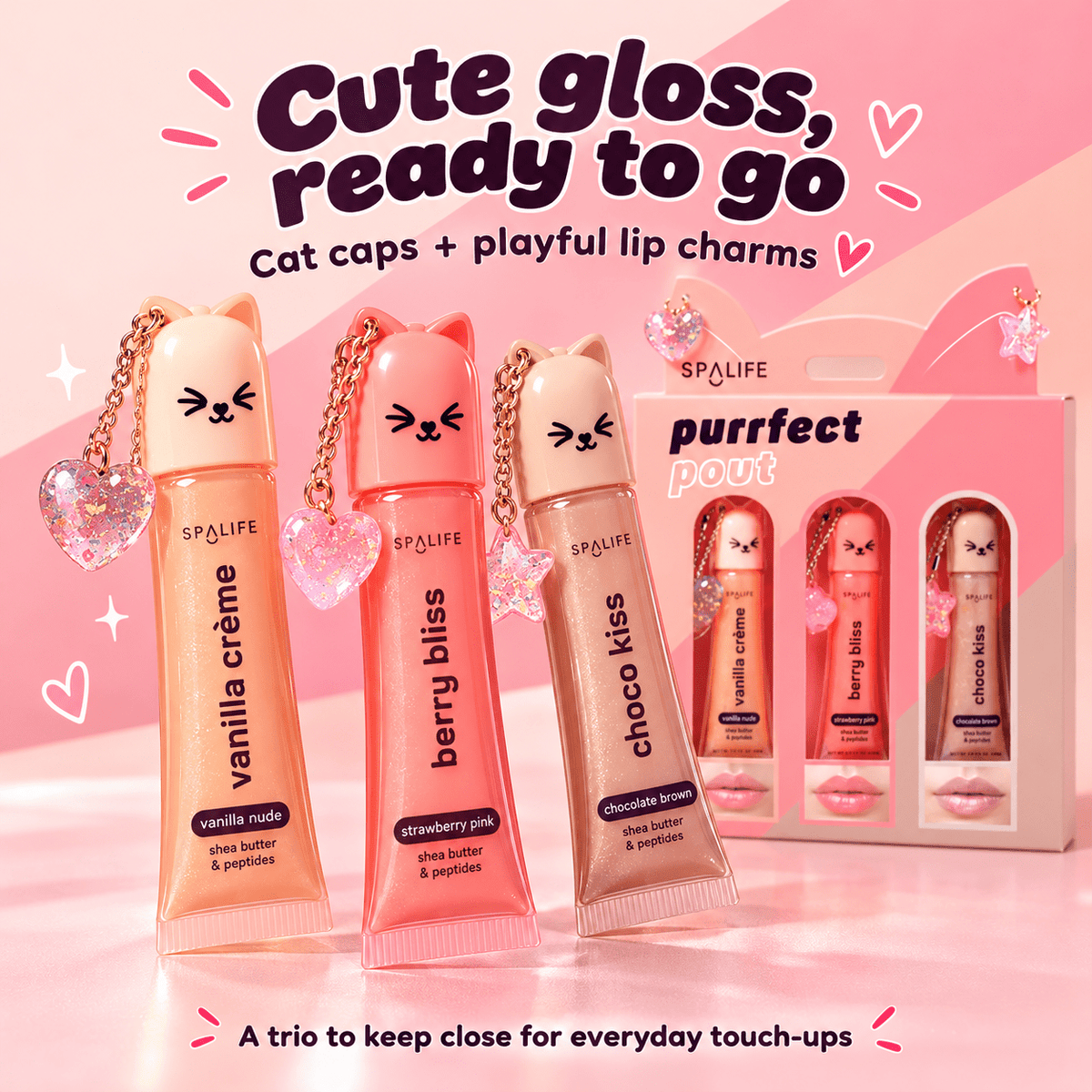 SpaLife Purrfect Pout detail infographic