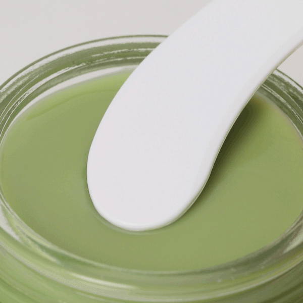TIRTIR Matcha Calming Cream pudding texture