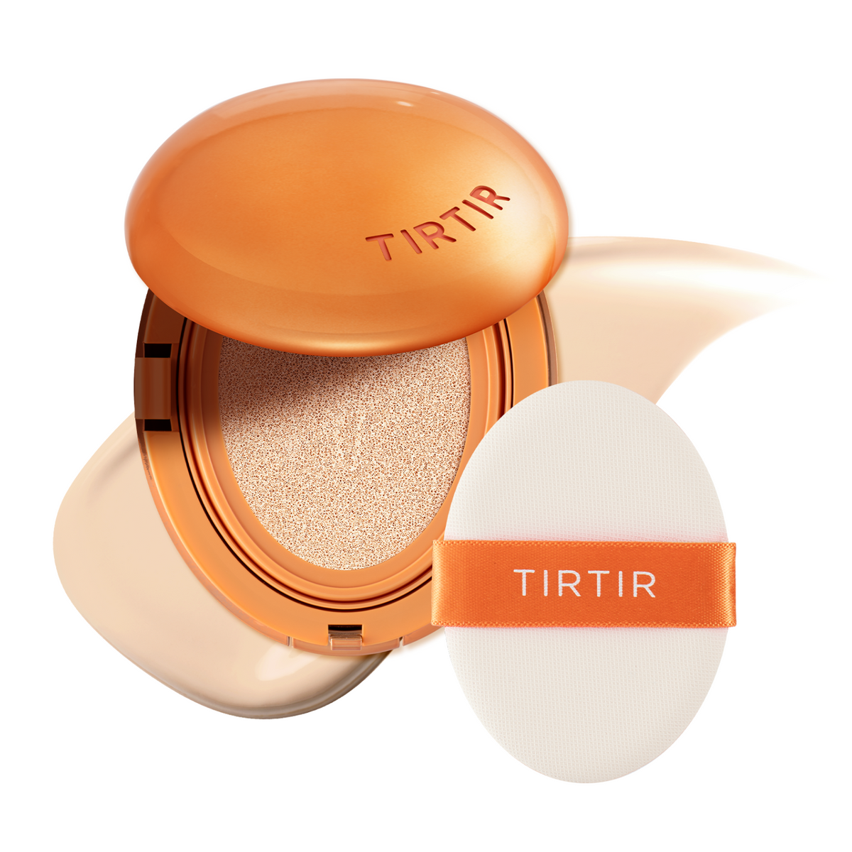 TIRTIR AI Filter Cushion 17N Vanilla 18g shade and texture