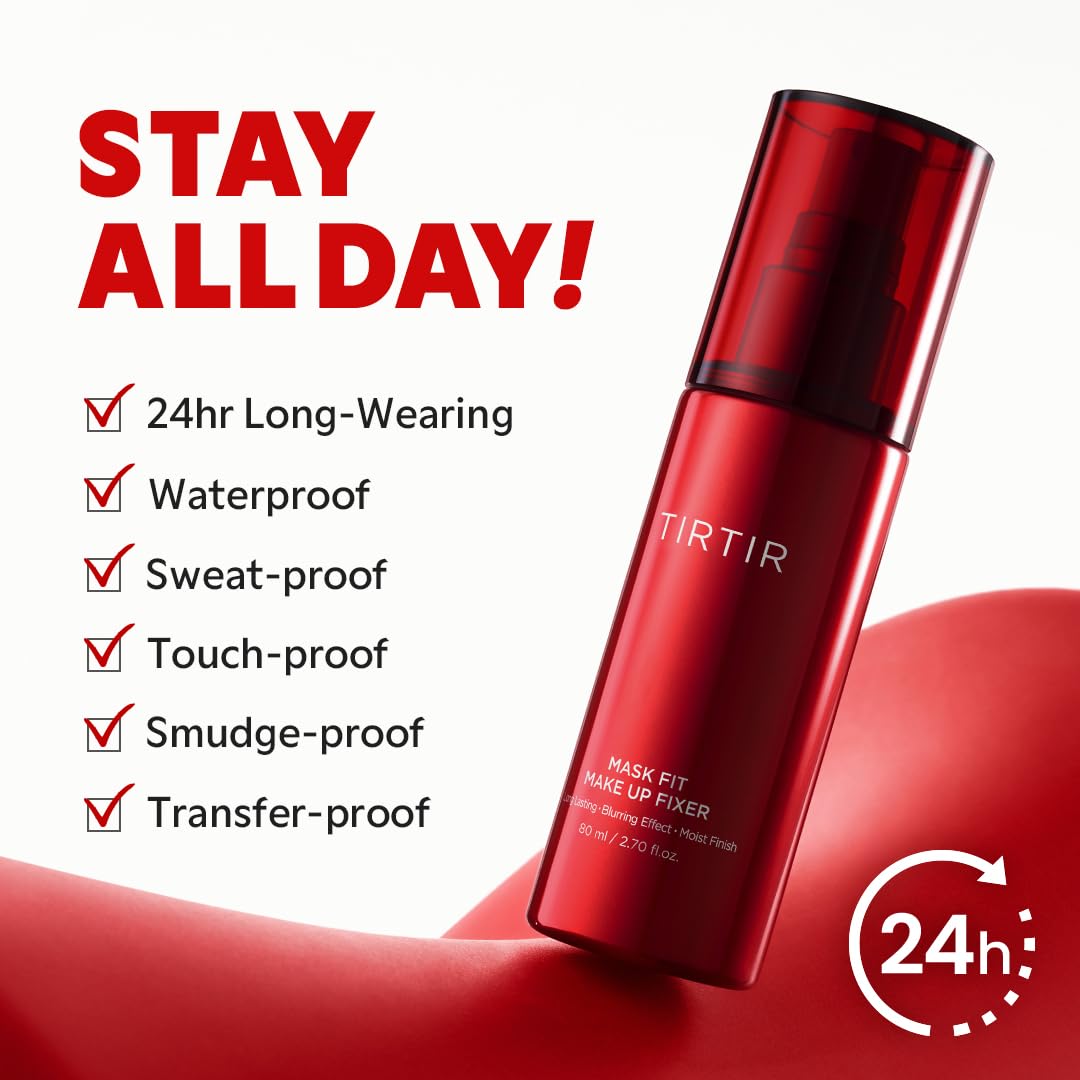 TIRTIR Mask Fit Makeup Fixer wear features