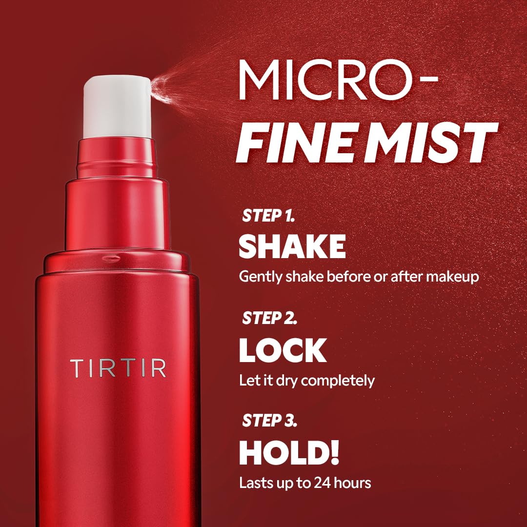 TIRTIR Mask Fit Makeup Fixer fine mist directions